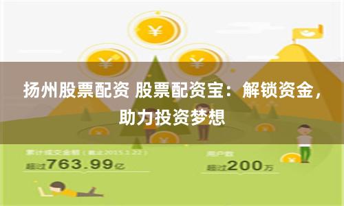 扬州股票配资 股票配资宝：解锁资金，助力投资梦想